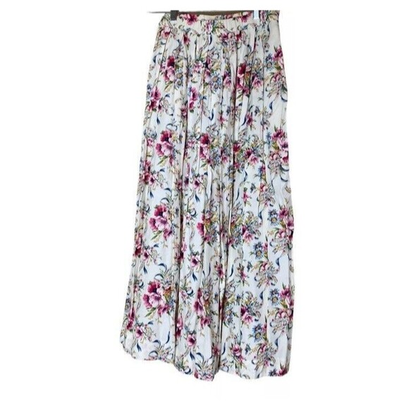Susan Bristol Skirt Floral Ankle Midi Womens Sz 4 cottagecore Modest Vintage Y2K - Picture 6 of 6